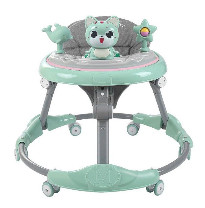 Multifunction Baby Walker Green My Mom And Me