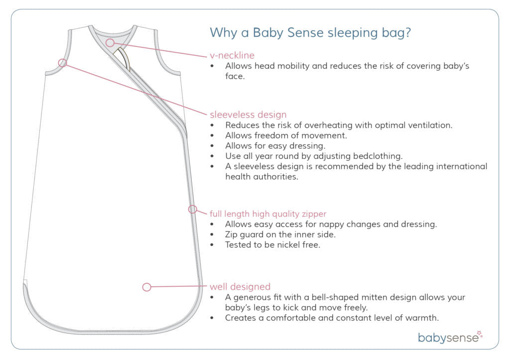 Baby sense sales sleep sack