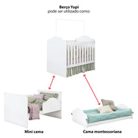 Yupi - 3-in-1 Baby Crib