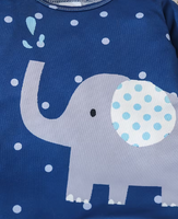 3PC Baby Romper Set - Blue