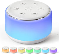 Rechargeable Nursery White Noise Sound Machine With Night Light