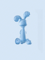 Baby Silicone Teether - Rabbit