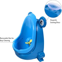 Froggie Potty Training Urinal for Boys - Dark Blue