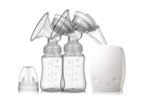 Double electric breast pump