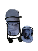 My Mom And Me Luxury Baby Stroller - Tyrant - Blue