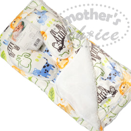 Baby Travel Blanket And Pillow - Animals