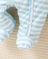 3PC Baby Romper Set - Animals Blue