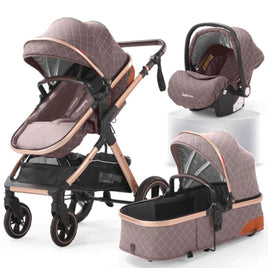 Belecoo X1 3 in 1 Travel System - Khaki
