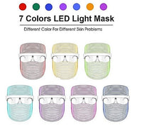 7 Colours Led Face Mask Light Therapy Mask