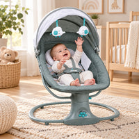 Mastela 3-in-1 Deluxe Multi-Function Bassinet Electric Baby Rocker