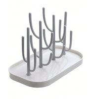 Stylish Baby Bottle Rack - White
