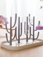 Stylish Baby Bottle Rack - White