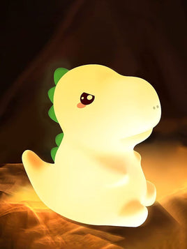 Silicone Dinosaur LED Night Light With Remote