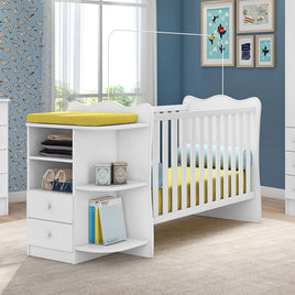Amari Crib and Dresser Combo - White