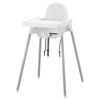Baby High Chair - White