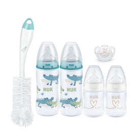 NUK First Choice with Temperature Control Starter Pack - Crocodile
