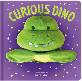 Hand Puppet Book - Curious Dino