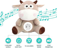 Cow Baby White Noise And Night Projector Toy