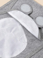 2pc Solid Colour Baby Swaddling Blanket - Grey