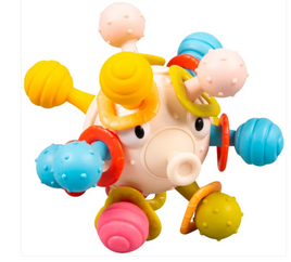 Spinning Puffer Fish Rattle Toy