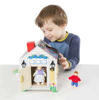 14. Deluxe Wooden Doorbell House  (Age 3 Years+)