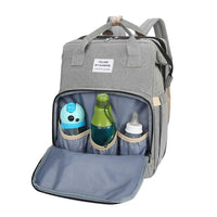 2-in-1 Travel Baby Bag Backpack