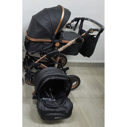 Belecoo Luxury Baby Stroller Travel System Black My Mom And Me