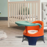 Nuovo - Baby Dining Table and Baby Chair - Orange