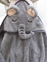 Baby Elephant Design Receiving Blanket