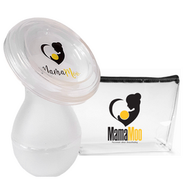 MamaMoo - Maxima Silicone Manual Breast Pump, white