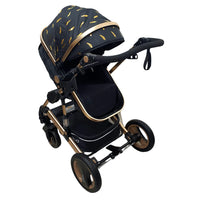 Belecoo Q3 Limited Edition Gold Leaf Print Baby Stroller