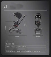 HIGH RIDER TREND - Cooler Summer Special Style Stroller - Brown