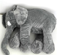 Baby Elephant Pillow - Grey