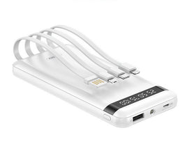 Remax Power Bank with cables
