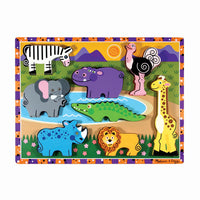 Safari Chunky Puzzle - 8 Pieces