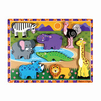 Safari Chunky Puzzle - 8 Pieces