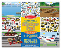 Reusable Sticker Pad - Vehicles (Age 3 Years+)
