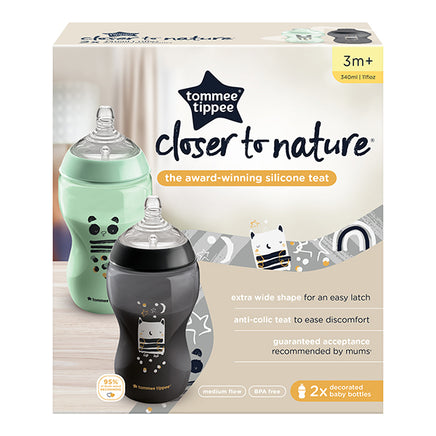 Tommee tippee closer to nature sales decorated bottles