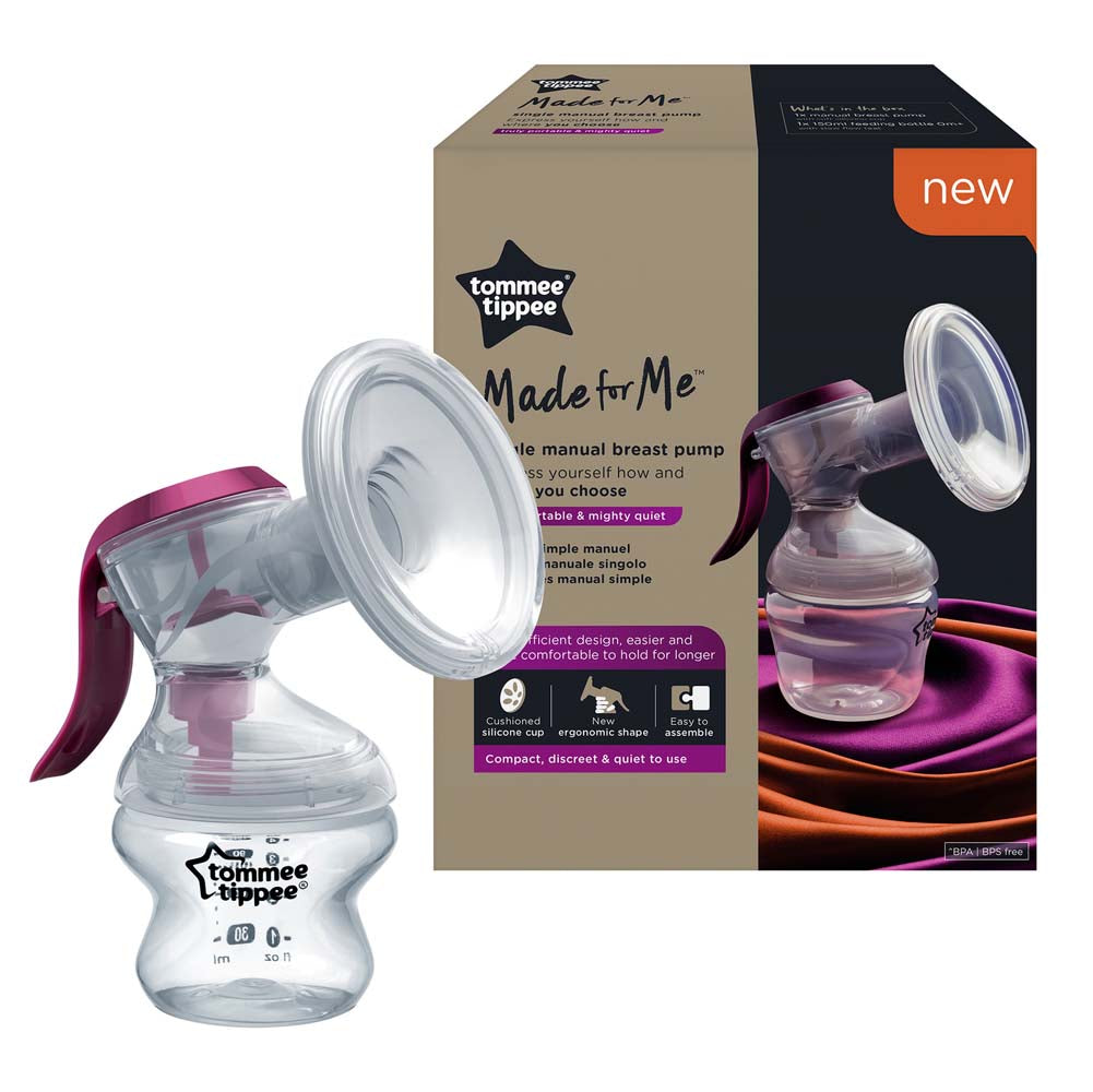 Tommee Tippee Closer To Nature Manual Breast Pump| My Mom And Me
