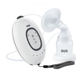 NUK -First Choice Electric Breast Pump white , with clear bottle