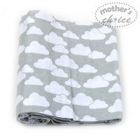 3 Pack Baby Flannel Receiver Blanket - Neutral Clouds