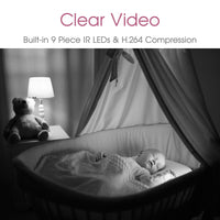 Baby Womb World - BWW360 Wi-Fi Video Baby Monitor Nanny Camera with Sound