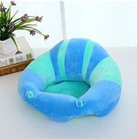 Baby Plush Chair - Blue/Green