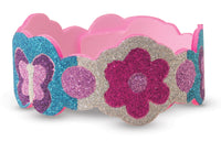 Mess-Free Glitter Foam Bracelets