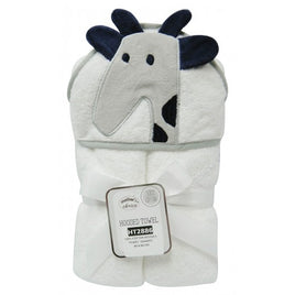 100% Cotton Hooded Towel - Giraffe