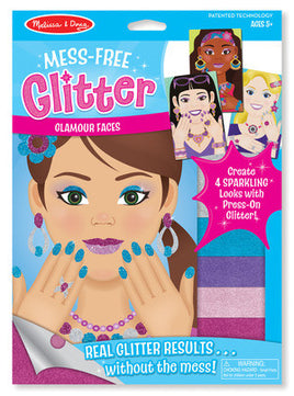 Mess-Free Glitter Glamour Faces