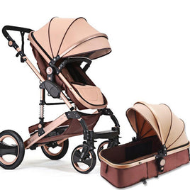 Belecoo Luxury Baby Stroller - Tyrant - Khaki (STROLLER ONLY)