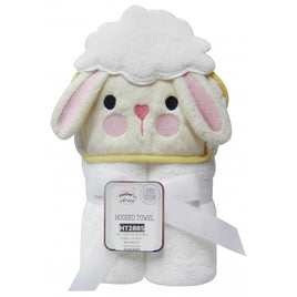 100% Cotton Hooded Towel - Bunny