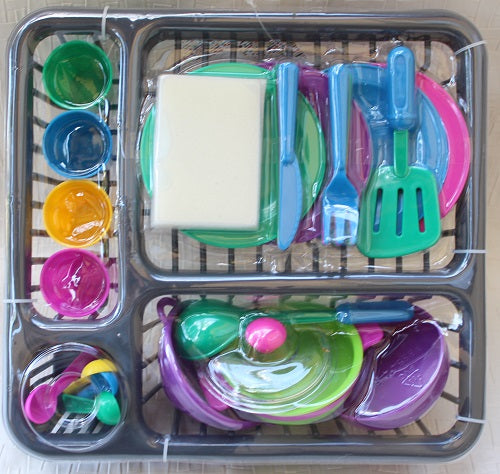 Play Kitchen Dish Rack Set| My Mom And Me - Main Image