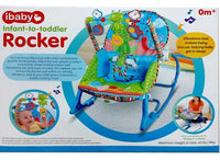 IBaby Infant-to-Toddler Baby Rocker - Blue